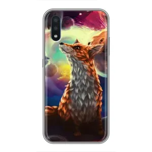 Чохли з картинкою Лисичка для Samsung Galaxy M10 (M105) (VPrint) (Лисичка в космосі)