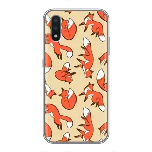 Чохли з картинкою Лисичка для Samsung Galaxy M10 (M105) (VPrint) (Лисички)