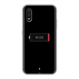 Чехлы для любимой на Самсунг Ґелексі М10 (VPrint) (Love battery)