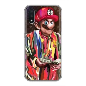 Бренднові Чохли для Samsung Galaxy M10 (M105) - (PREMIUMPrint) (Mario LV)