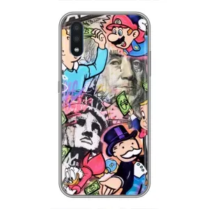 Чохли з крутими принтами для Samsung Galaxy M10 (M105) - (PREMIUMPrint) (Monopoly man)