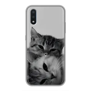 Чохол з малюнком кіт на Samsung Galaxy M10 (M105) (Пара котів)