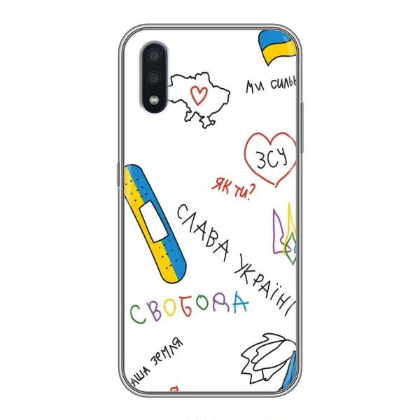 Чехол с принтом «Стикер» для Samsung Galaxy M10 (M105) Чехол с принтом «Стикер» для Samsung Galaxy M10 (M105)