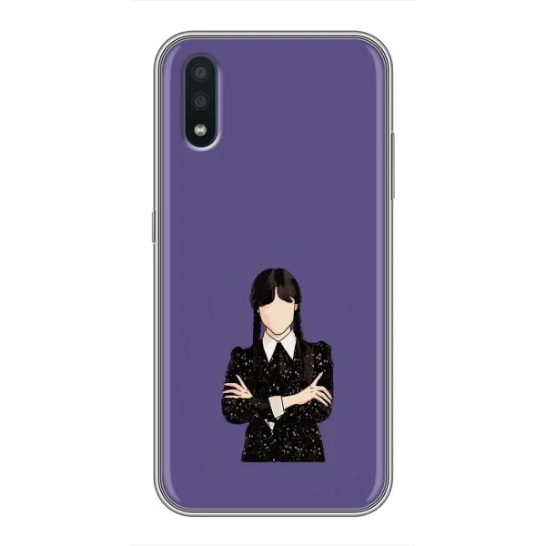 Чохол з принтом «Венздей у чорному» для Samsung Galaxy M10 (M105)