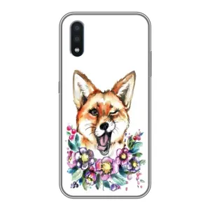 Чохли з картинкою Лисичка для Samsung Galaxy M10 (M105) (VPrint) (Весела лисичка)