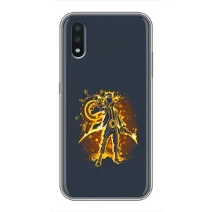 Naruto Anime Чохли для Самсунг Ґелексі М10 (AlphaPrint) (золотий Наруто)