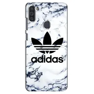Чохли Адидас для Samsung Galaxy M11 (AlphaPrint) (Адідас на мраморі)