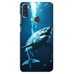 Чохол з картинкою 'Хижаки' для Samsung Galaxy M11 (Акула під водою)