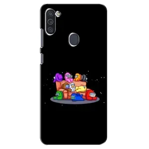 Чехол Амонг Ас для Samsung Galaxy M11 (AlphaPrint) (Амонг-ас)