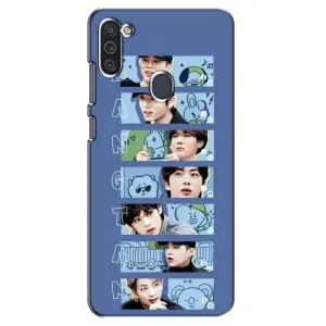 Чохли BTS для Samsung Galaxy M11 (AlphaPrint) (Bangtan)