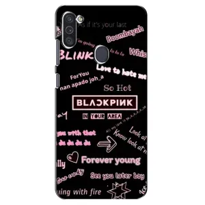 Чохол з музикальним гуртом для Samsung Galaxy M11 (BLACKPINK)