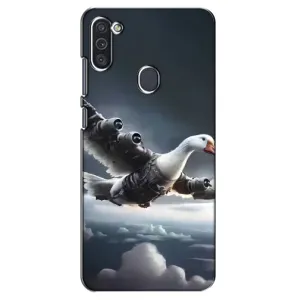 Чохол з мемом Тралалело тралала на Samsung Galaxy M11 (Бомбардіні гусіні)