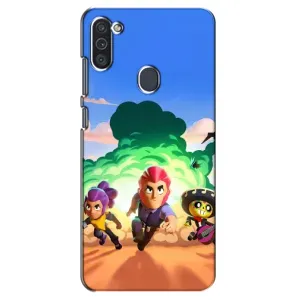 Чехол для Samsung Galaxy M11 Бравл Старс (VPrint) (Бравел Старс)