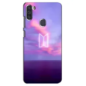 Чохли BTS для Samsung Galaxy M11 (AlphaPrint) (BTS логотип)