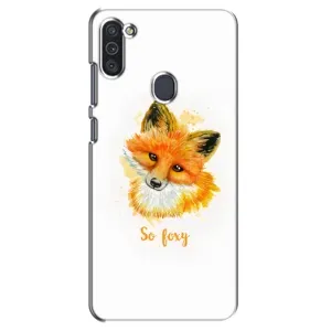 Чохли з картинкою Лисичка для Samsung Galaxy M11 (VPrint) (Дівчинка Лиса)
