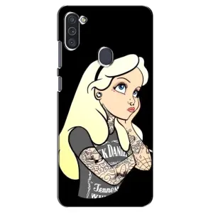 Чохол з друком для Samsung Galaxy M11 - (Мода) (AlphaPrint) (Дівчина в тату)
