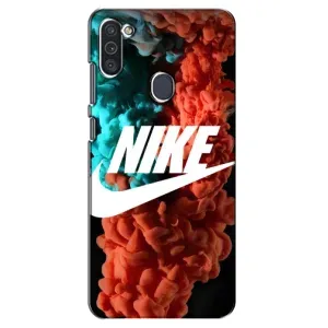 Чохол для Samsung Galaxy M11 - з принтом Найк (AlphaPrint) (Димчастий найк)