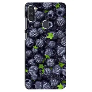 Чохли з фруктами для Samsung Galaxy M11 (VPrint) (Ожина)
