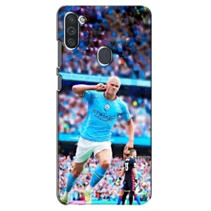 Чохли з футболістом Ерлінг Холанд для Samsung Galaxy M11 (AlphaPrint) (фанати Холанда)