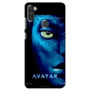 Чохли з фільму АВАТАР для Samsung Galaxy M11 (AlphaPrint) (око Аватара)