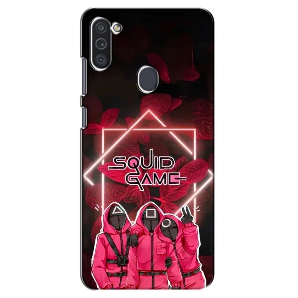 Чохол з принтом «Охоронці Гра кальмара» для Samsung Galaxy M11 Чохол з принтом «Охоронці Гра кальмара» для Samsung Galaxy M11