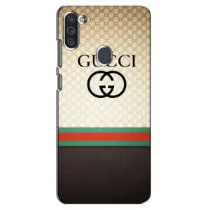 Чехлы ГУЧЧИ для Самсунг М11 (AlphaPrint) (GUCCI стиль)