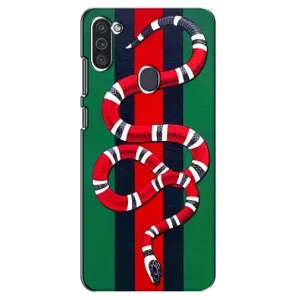 Чехлы ГУЧЧИ для Самсунг М11 (AlphaPrint) (Gucci змия)