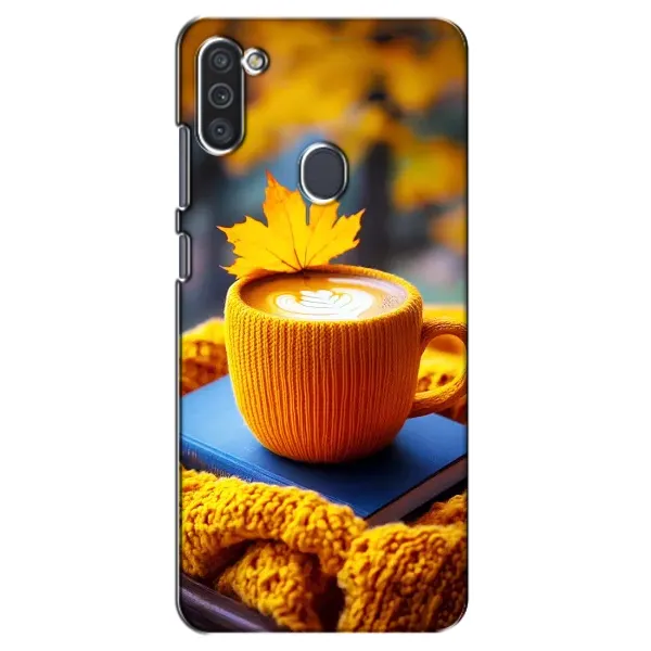 Чохол з принтом «Кава на жовтому пледі» для Samsung Galaxy M11 Чохол з принтом «Кава на жовтому пледі» для Samsung Galaxy M11