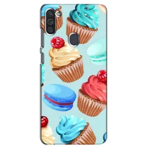 Чохли з фруктами для Samsung Galaxy M11 (VPrint) (Кексики)