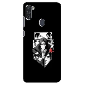 Чохли на тему: Ітачи Учіха для Samsung Galaxy M11 (AlphaPrint) (колаж Ітачі)