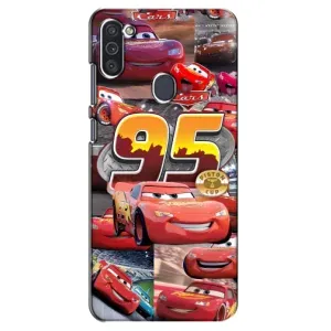 Силіконовий чохол Маквін для Samsung Galaxy M11 (Колаж Блискавка Маквін)
