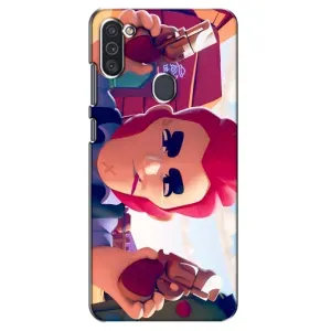 Чехол для Samsung Galaxy M11 Бравл Старс (VPrint) (Кольт)