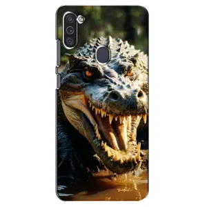 Чохол з картинкою 'Хижаки' для Samsung Galaxy M11 (Небезпечний крокодил)