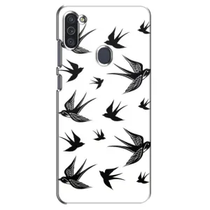Чохол з пташками на Samsung Galaxy M11 (VPrint) (Ластівки)