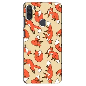 Чохли з картинкою Лисичка для Samsung Galaxy M11 (VPrint) (Лисички)
