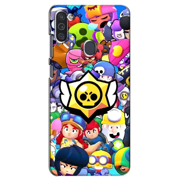 Чехол с принтом «Лого Brawl Stars» для Samsung Galaxy M11 Чехол с принтом «Лого Brawl Stars» для Samsung Galaxy M11