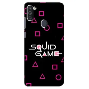 Чохол Гра в кальмара для Samsung Galaxy M11 (Патерн Гра кальмара)