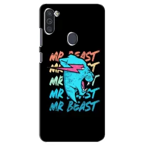 Чохли Містер Біст для Самсунг Галаксі М11 (logo Mr beast)