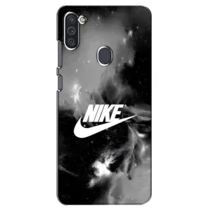 Чохол для Samsung Galaxy M11 - з принтом Найк (AlphaPrint) (Лого Найк)
