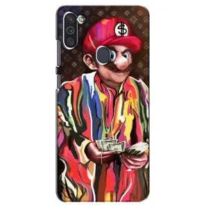 Бренднові Чохли для Samsung Galaxy M11 - (PREMIUMPrint) (Mario LV)