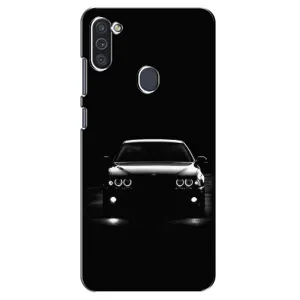 Чехол для Самсунг М11 - с принтом БМВ (AlphaPrint) (Машина BMW)