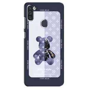 Круті Чохли Луі Віттон для Samsung Galaxy M11 (AlphaPrint) (Медведик LV)