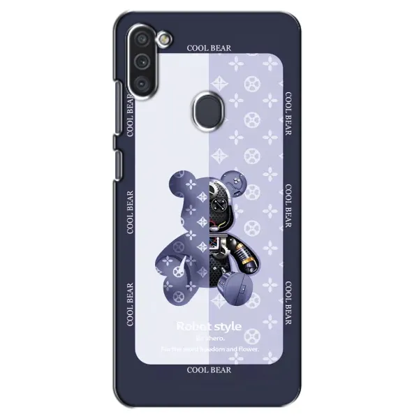 Чохол з принтом «Медведик LV» для Samsung Galaxy M11
