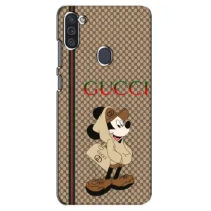Чехлы ГУЧЧИ для Самсунг М11 (AlphaPrint) (Mickey GUCCI)