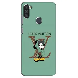 Чохли Луі Вітон для Samsung Galaxy M11 (AlphaPrint - LOUIS VUITTON) (Міккі Маус LV)
