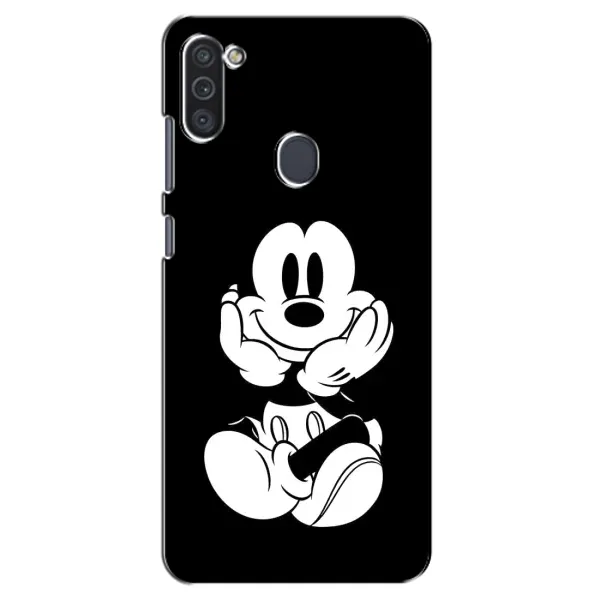 Чохол з принтом «Маус на чорному» для Samsung Galaxy M11