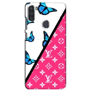 Бренднові Чохли для Samsung Galaxy M11 - (PREMIUMPrint) (Мода LV)