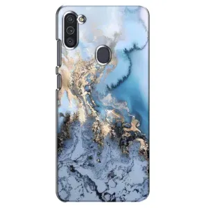 Мраморный чехол на Samsung Galaxy M11 (VPrint) (Нежный мрамор)