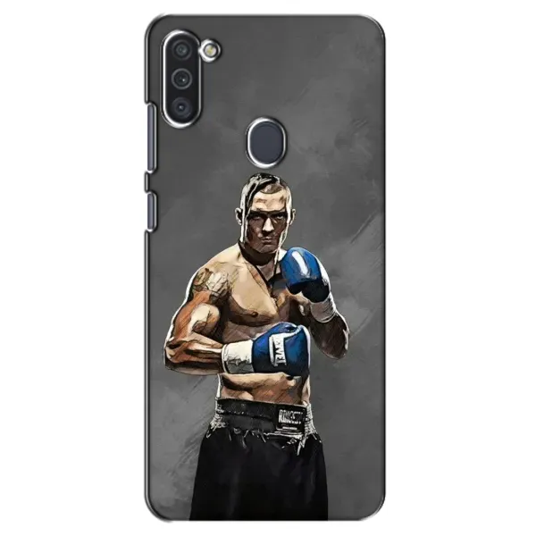 Чехол с принтом «Александр Усик» для Samsung Galaxy M11