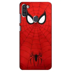 Чохол з людиною павуком для Samsung Galaxy M11 - (AlphaPrint) (Павук (Марвел))